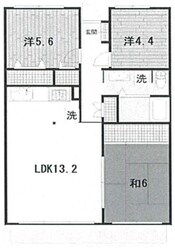 東武西新井駅東口サンライトマンションの物件間取画像